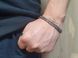 Зворушливий подарунок - браслет із нержавіючої сталі подвійного плетіння 1243 фото 4